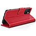 Custodia A Portafoglio Per Iphone 14 Plus Con Supporto E Linguetta Magnetica, Rosso - Foto miniatura 5