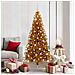 Albero di Natale con 300 LED con supporto Oro 180 cm PET - Foto miniatura 2
