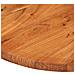 Piano Tavolo 140x60x3,8 cm Ovale in Legno Massello di Acacia - Foto miniatura 5