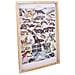 Quadro Su Stoffa Stampata Con Telaio In Legno 40x60x2h - Foto miniatura 1