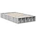 Struttura del letto con lo scaffale Grigio Sonoma 120 x 190 cm - Foto miniatura 5