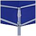 Tenda Party Blu 200 x 200 x 315 cm Tessuto Oxford - Foto miniatura 4