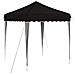 Tenda per feste a pop-up 195 x 195 x 245 cm Nero Tessuto Oxford - Foto miniatura 1