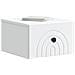 Mobiletto da notte a muro 2 pcs Bianco 33 x 34,5 x 20 cm - Foto miniatura 2