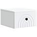 Mobiletto da notte a muro 2 pcs Bianco 33 x 34,5 x 20 cm - Foto miniatura 3