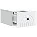 Mobiletto da notte a muro 2 pcs Bianco 33 x 34,5 x 20 cm - Foto miniatura 4