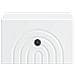 Mobiletto da notte a muro 2 pcs Bianco 33 x 34,5 x 20 cm - Foto miniatura 5