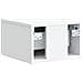 Mobiletto da notte a muro 2 pcs Bianco 33 x 34,5 x 20 cm - Foto miniatura 7