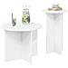 Set tavolini 2 pcs Bianco Legno ingegnerizzato - Foto miniatura 2