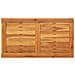 Set Divano da Giardino 6 pcs Marrone e Rosso polyrattan - Foto miniatura 9
