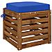 Cuscino per sedile a 1 pezzo SOEST 100% Poliestere Blu Reale - Foto miniatura 2