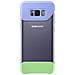 Cust. 2 Parti Sgh G955 Galaxy S 8+ Violet / Green - Foto miniatura 1