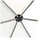 Gazebo Esagonale Pop-Up con 6 Pareti Bianco Crema 3,6x3,1 m - Foto miniatura 4