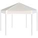 Gazebo Esagonale Pop-Up con 6 Pareti Bianco Crema 3,6x3,1 m - Foto miniatura 8