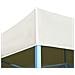Gazebo Pieghevole Pop-Up 3x9 m Crema - Foto miniatura 4