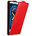 Custodia Compatibile Con Huawei Gr5 2017 / Honor 6x In Rosso Mela - Coperchio Protettivo In Design Flip Con Chiusura Magnetica - Foto miniatura 1