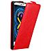 Custodia Compatibile Con Huawei Gr5 2017 / Honor 6x In Rosso Mela - Coperchio Protettivo In Design Flip Con Chiusura Magnetica - Foto miniatura 4