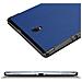 Custodia Per Tablet Compatibile Con Samsung Galaxy Tab A (10.5"" Zoll) T590 In Blu Scuro Jersey - Coperchio Protettiva Ultra Sottile Con Funzione Auto Wake Up E Stand - Foto miniatura 8
