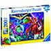 Puzzle 200 Pz. Dinosauri Spaz. - Foto miniatura 2