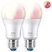 Lampadina Smart Dimmerabile Luce Bianca O Colorata Attacco E27 60w Goccia 2pezzi - Foto miniatura 9