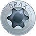 T-star Più 0/1050/1 / 5,0 / 90/01 ? ? - Vite Universale Con Testa Svasata, 4tagliare, Filettatura Parziale, Lucida Zincata Tramite Galvanizzazione, Zincato, 5,0 X 90 Mm - Foto miniatura 2