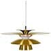 Lampada A Sospensione A Led A 1 Luce In Ottone, G9 - Foto miniatura 1