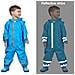 Raincoat Bambini Incappucciati Delle Ragazze Dei Ragazzi Pozzanghera Completo Blu Koala Modello Impermeabile Indumenti Impermeabili Muddy Vestito Leggero Portatile All In One Rainsuit Traspirante Pvc Trasparente Brim Hat Zipper Unisex 3-5 Anni - Foto miniatura 2