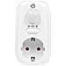 Adattatore Presa Con Rilevatore Di Movimento Pir 1x Cee 7/3 Ip20 - Foto miniatura 2