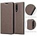Custodia Compatibile Con Xiaomi Redmi K30 / K30i 5g In Bruno Caffè - Coperchio Protettiva Con Chiusura Magnetica, Funzione Stand E Tasca Per Le Carte - Foto miniatura 5