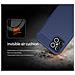 Custodia Compatibile Con Apple Iphone 12 Pro Max In Brushed Blu - Coperchio Protettivo In Silicone Tpu Flessibile In Look Acciaio Inossidabile-fibra Di Carbonio - Foto miniatura 6