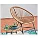 Acapulco Set Di 2 Poltrone A Forma Di Uovo + Tavolino Beige - Foto miniatura 12