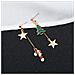 Orecchini Natalizi 1 Paio Multicolor - Foto miniatura 4