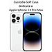 Custodia Tpu Silicone Cover Soft-case Per Apple Iphone 14 Pro Max Blu - Foto miniatura 2