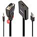 Lindy 38284 Cavo E Adattatore Video Vga [d-sub] + 3.5mm Hdmi + Usb Nero (vga & Audio To Hdmi - Converter - Warranty: 24m - Foto miniatura 4