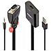 Lindy 38284 Cavo E Adattatore Video Vga [d-sub] + 3.5mm Hdmi + Usb Nero (vga & Audio To Hdmi - Converter - Warranty: 24m - Foto miniatura 1