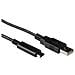 Sb0014 Cavo Usb 1 M Usb 2.0 Usb C Usb A Nero - Foto miniatura 1