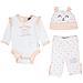 Completo lc 11901 3pcs s1-6m Bambina - Foto miniatura 2