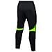 Pantalone Tuta Academy Pro Dh9240-010 Uomo Taglia S Colore Nero /Verde - Foto miniatura 5