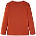 Maglietta Da Bambino Maniche Lunghe Ruggine Chiaro 128 - Foto miniatura 2