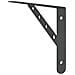 Staffe Per Mensola 4 Pz 30x2,5x15,5 Cm In Acciaio Inox Nero - Foto miniatura 8