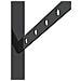 Staffe Per Mensola 4 Pz 30x2,5x15,5 Cm In Acciaio Inox Nero - Foto miniatura 9