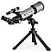 Telescopio Barska Starwatcher 300 Con Treppiede Regolabile E Custodia Protettiva Per Osservazione Astronomica - Foto miniatura 1