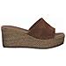 Cognac Casual Open Mules Ciabatte Pelle Scarpe Donna Marrone Eu 39, 2-27221-28 349 - Foto miniatura 3