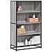 Libreria Grigio Sonoma 80,5x35x139 Cm In Truciolato - Foto miniatura 1
