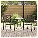 Set di 2 Poltrone da Giardino in Alluminio Fuso Bronzo - Foto miniatura 2