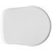 Copriwater Compatibile Per Wc Kerasan Vaso Retrò Forma 10 Bianco - Foto miniatura 1