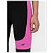 Leggings Da Running Ad Asciugatura Rapida Da Donna Neri Rosa Xs - Foto miniatura 4