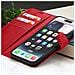 Custodia A Portafoglio Per Iphone 14 Pro Con Supporto E Linguetta Magnetica, Rosso - Foto miniatura 3