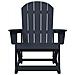 Sdraio Rocking Adirondack 2 pcs Blu marino HDPE - Foto miniatura 5