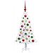 Albero di Natale artificiale Bianco 120 cm PVC e Acciaio - Foto miniatura 3